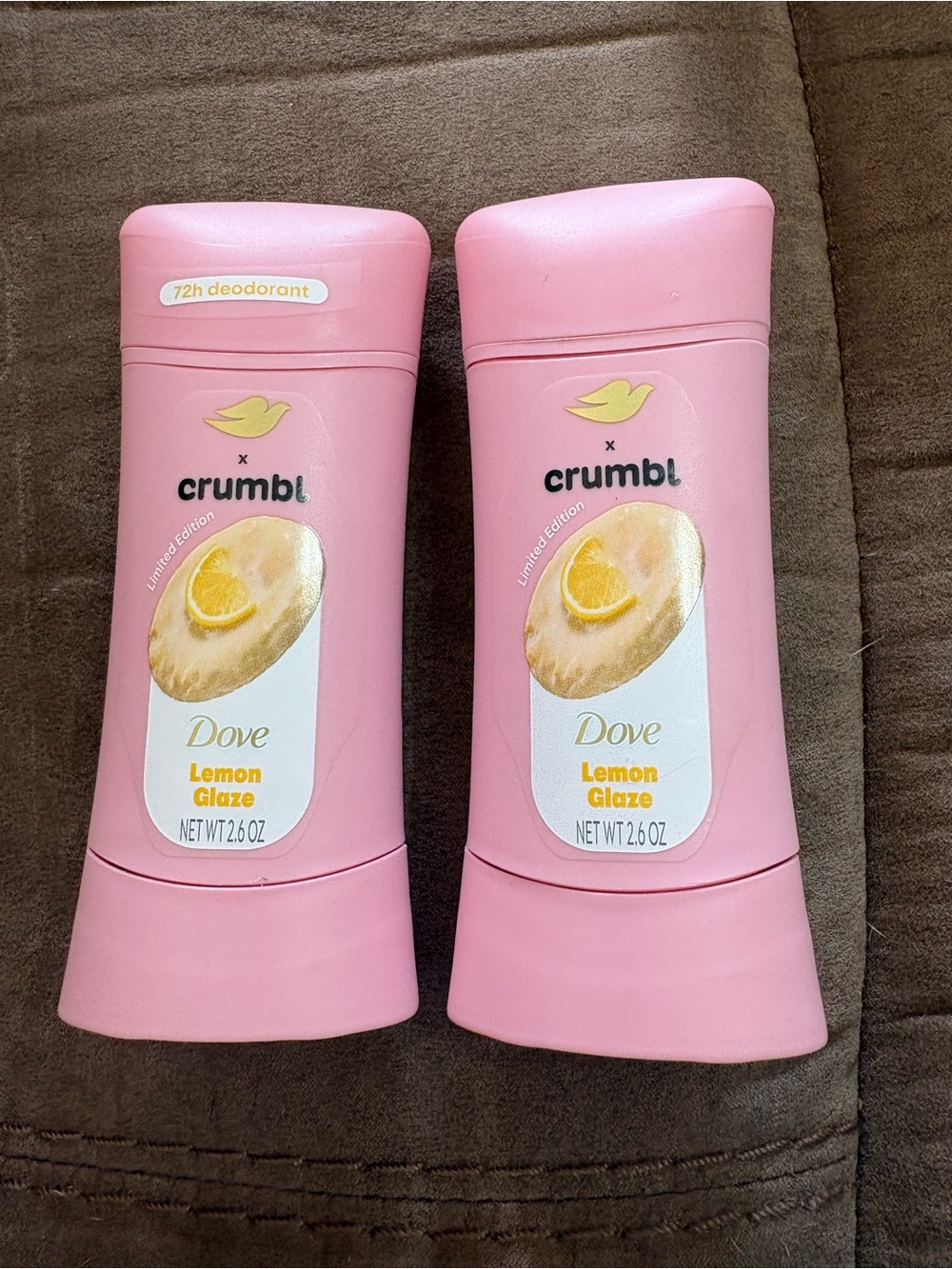 Dove Lemon Glaze Limited Edition Solid Deodorant - Pink